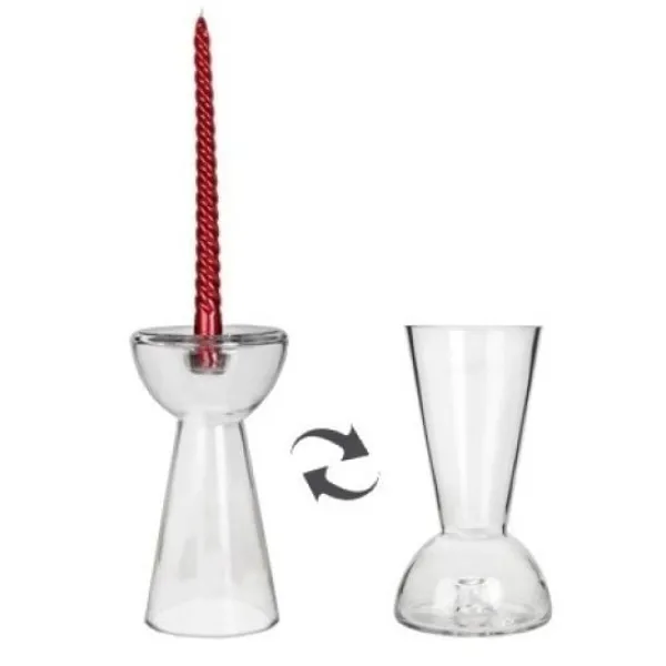 Badaboum Vase En Verre Pour Fleurs Ou Bougie