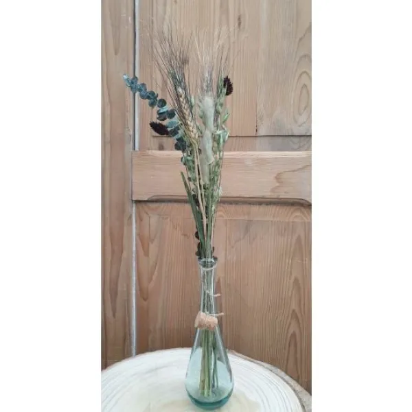 Badaboum Vase En Verre Soliflore Goutte 25Cm