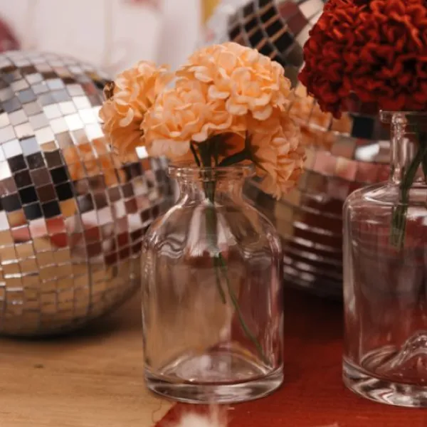 Badaboum Vase En Verre Transparent Faustine