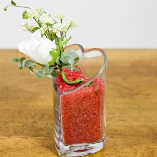 Badaboum Vase Soliflore Coeur 15Cm