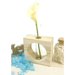 Badaboum Vase Soliflore Dans Cadre Bois